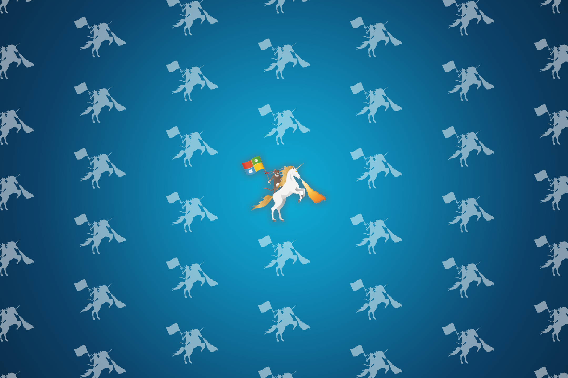 Ninja Cat Riding A Unicorn Wallpapers By MichaelGillett Piptell